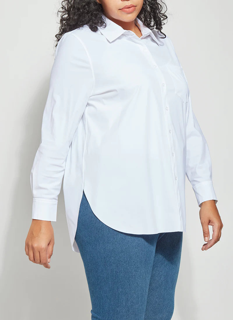 LYSSE SCHIFFER BUTTON DOWN - PLUS