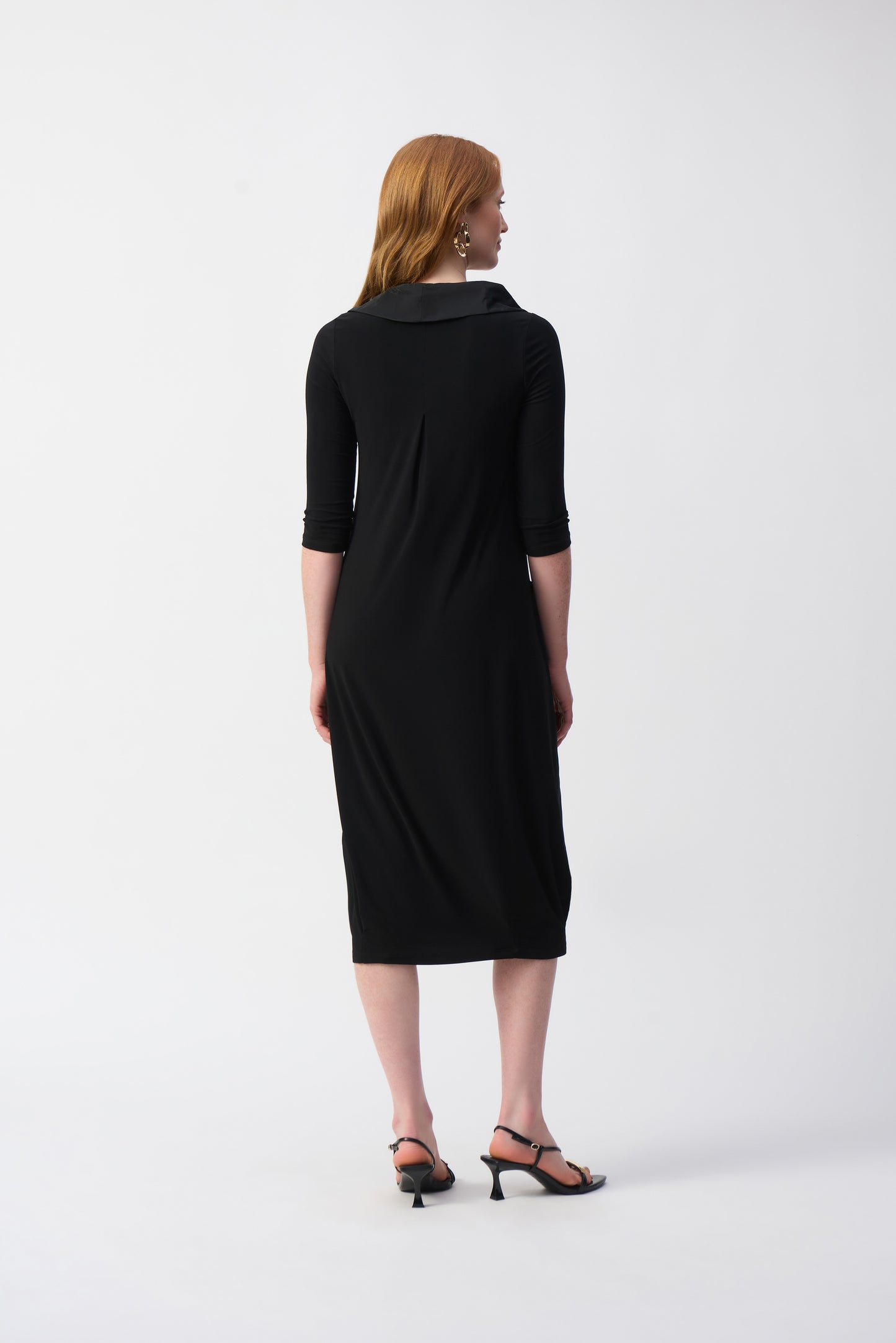 JOSEPH RIBKOFF SILKY KNIT COCOON DRESS