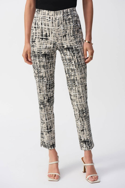 MILLENIUM ABSTRACT PRINT SLIM FIT PANT