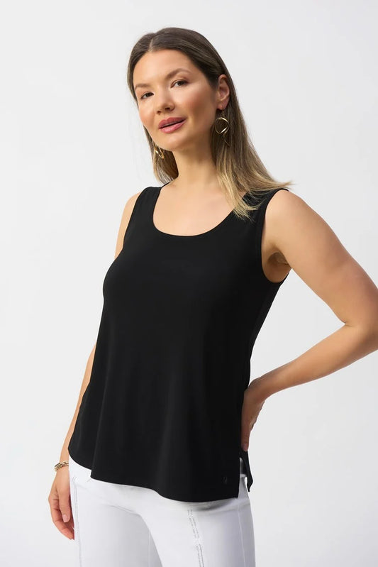 JOSEPH RIBKOFF SILKY KNIT SCOOP NECK CAMISOLE