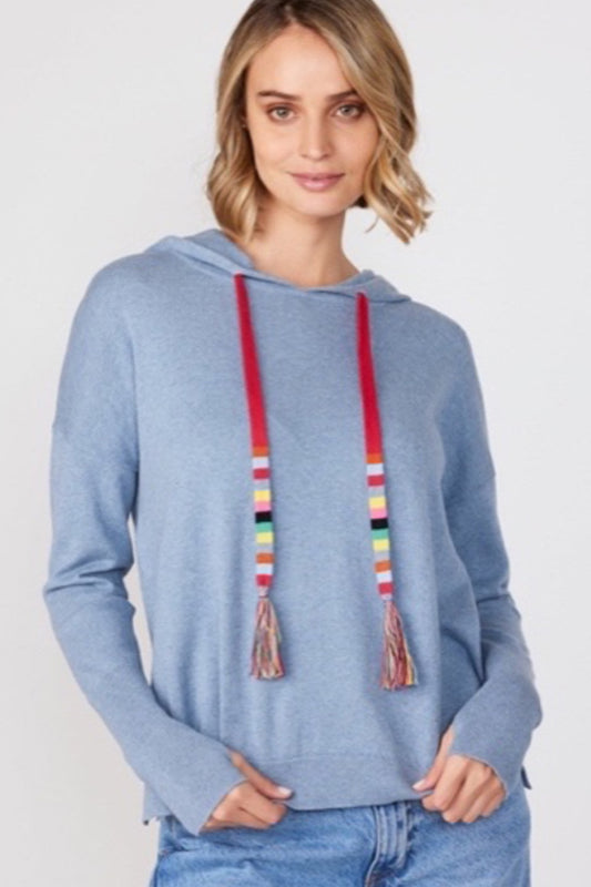 SHAKER TASSEL HOODIE