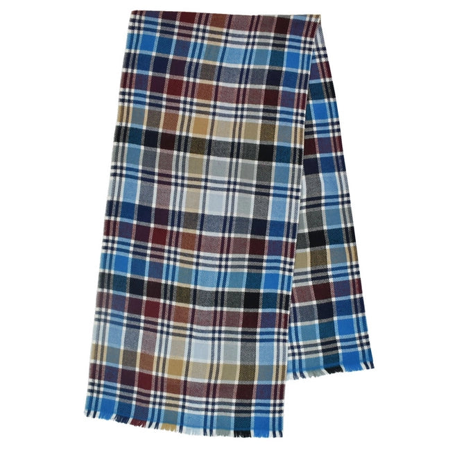 OAKLEIGH NARROW PLAID SCARF