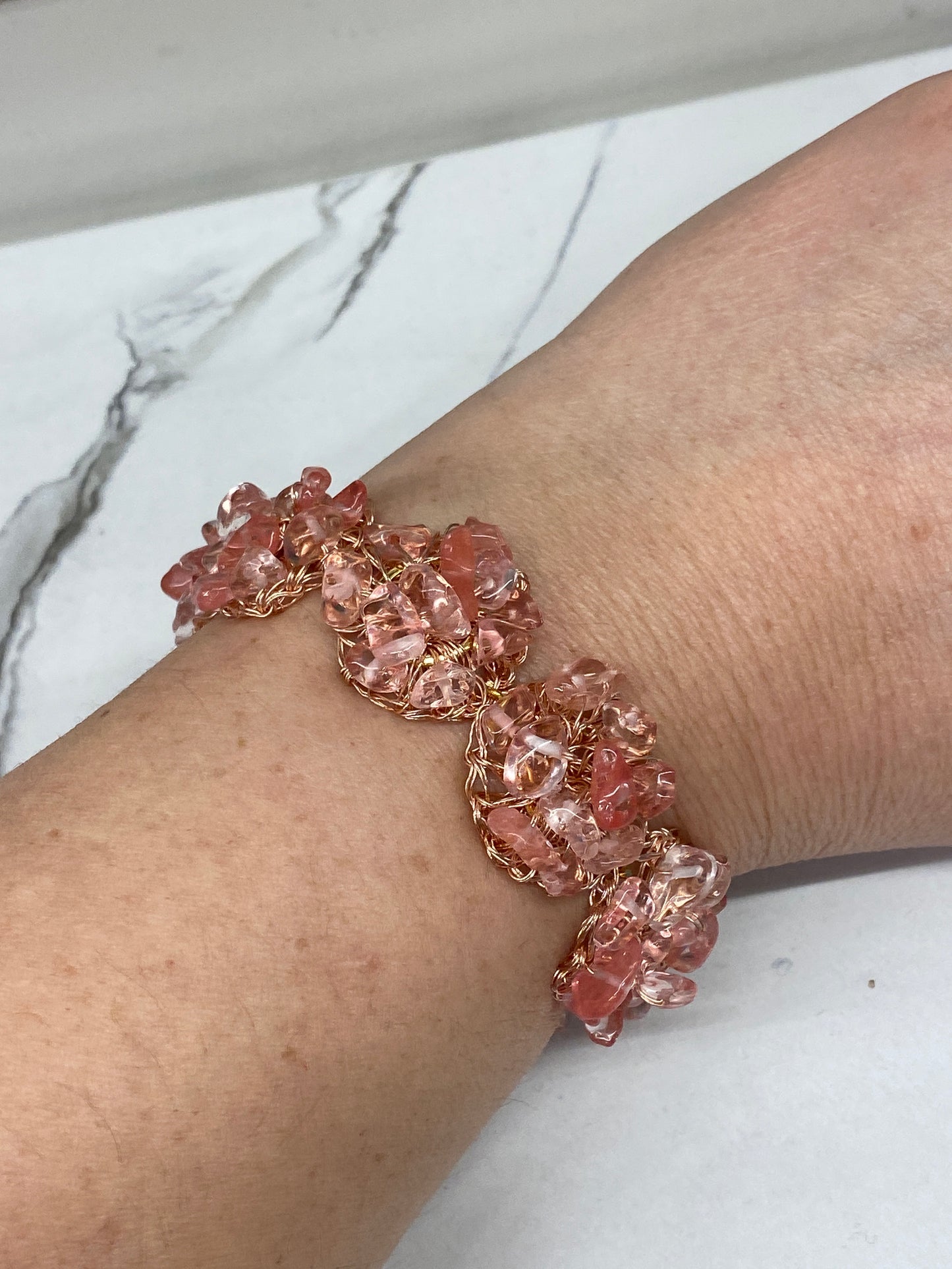 LAVISH CLUSTER BRACELET