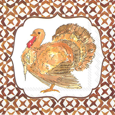 RB TURKEY COCKTAIL NAPKINS