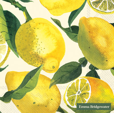 LEMONS LUNCH NAPKINS