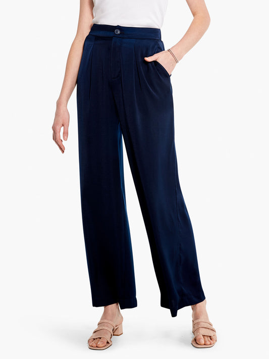 NIC+ZOE SOFT DRAPE WIDE-LEG PANT