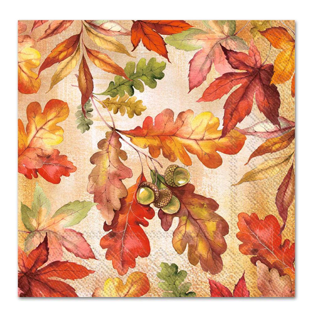 BRIGHT AUTUMN LUNCH NAPKINS