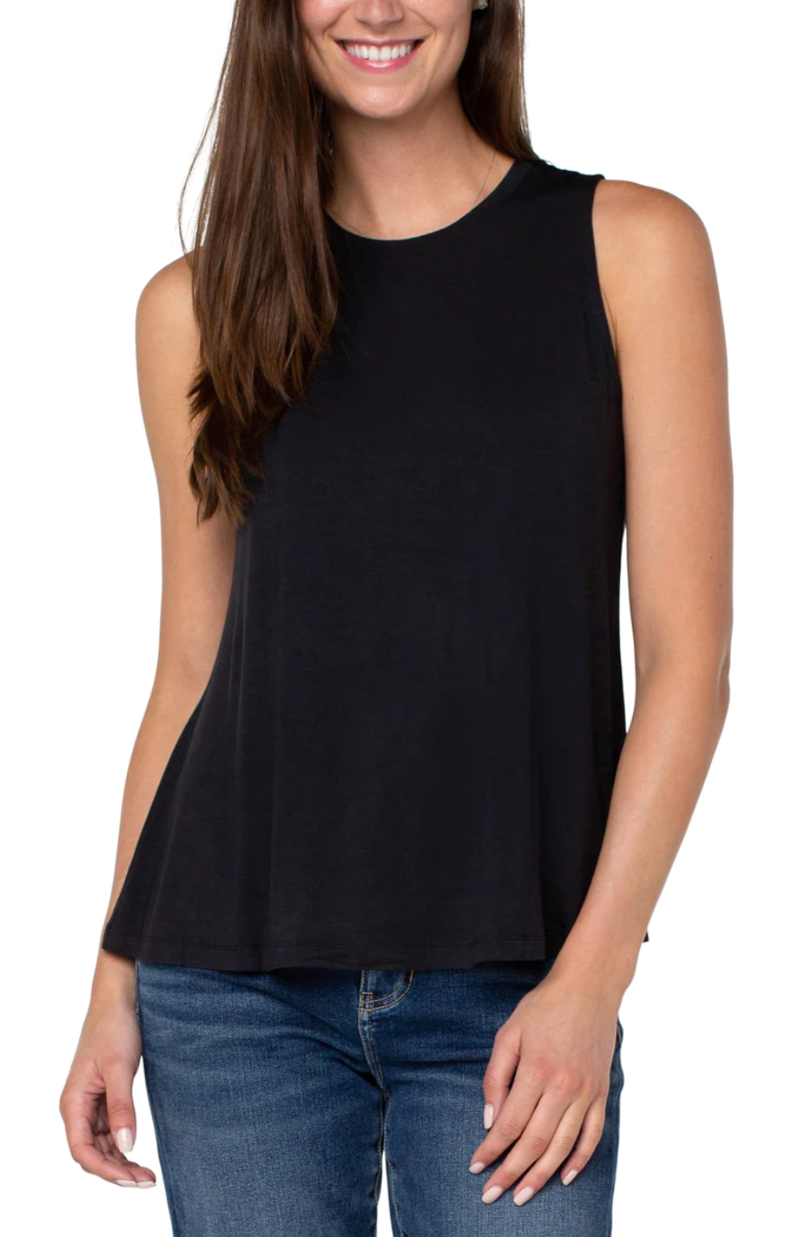 LIVERPOOL SLEEVELESS SCOOP NECK TANK