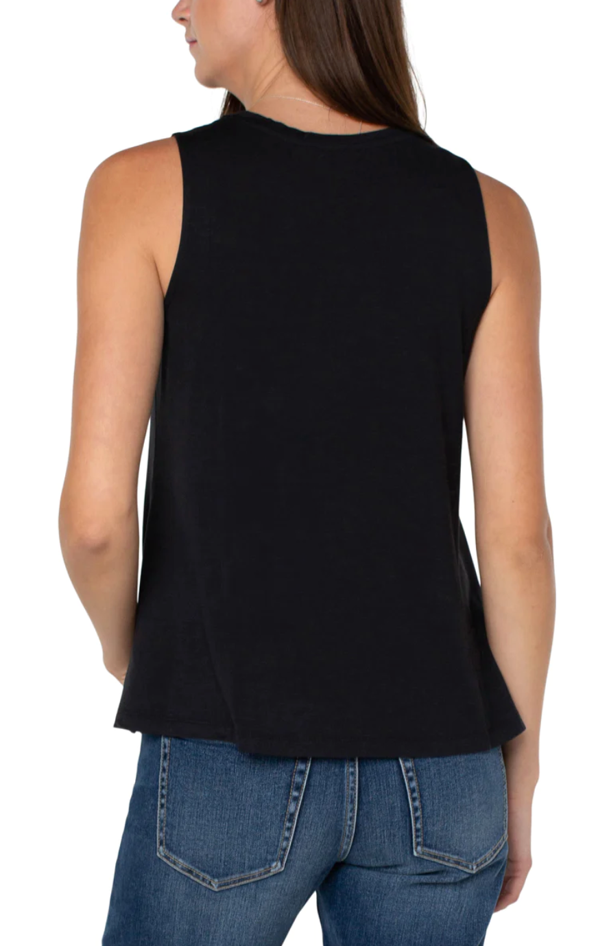 LIVERPOOL SLEEVELESS SCOOP NECK TANK