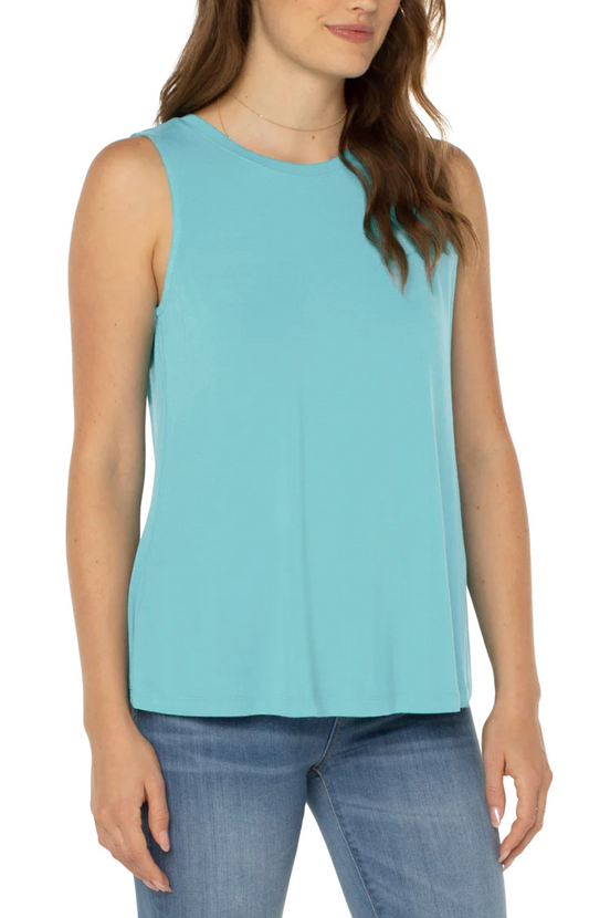 LIVERPOOL SLEEVELESS SCOOP NECK TANK