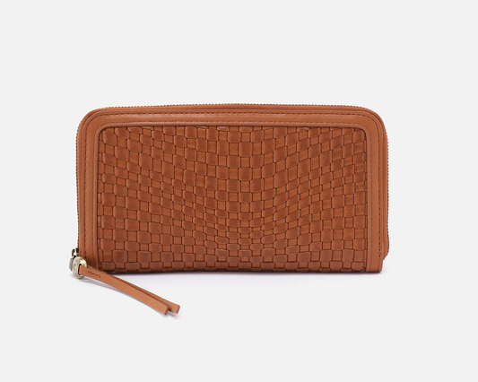 HOBO NILA LARGE ZIP AROUND WALLET