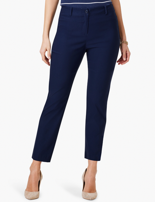 NIC+ZOE POLISHED WONDERSTRETCH STRAIGHT PANT 28" INSEAM