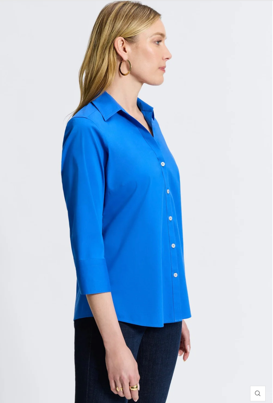 MARY ESSENTIAL STRETCH NO IRON SHIRT