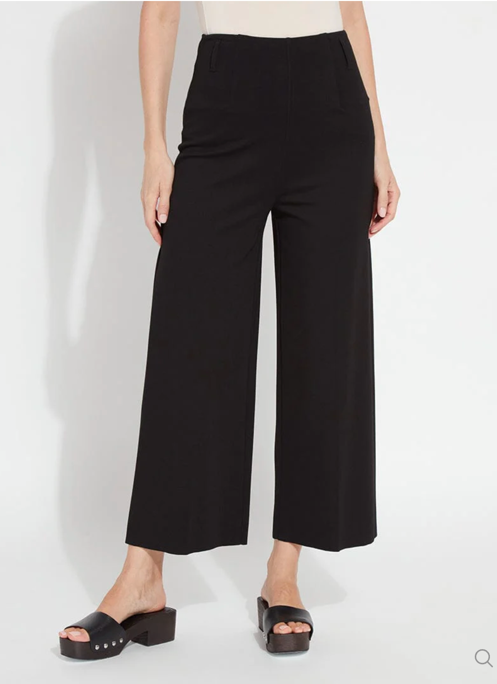 LYSSE HI WAIST CULOTTES PONTE CROP