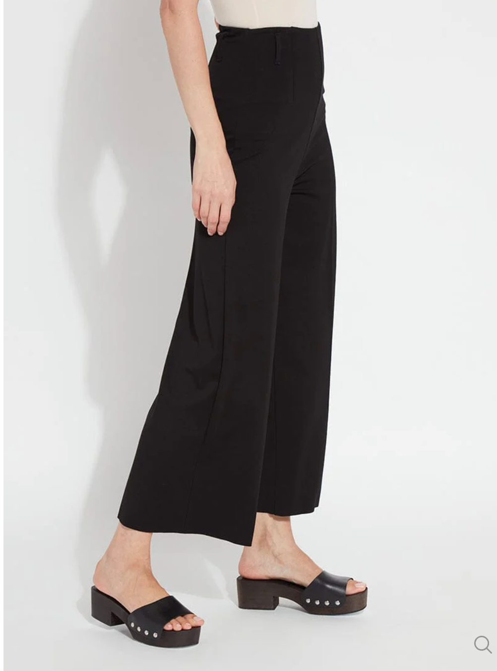 LYSSE HI WAIST CULOTTES PONTE CROP