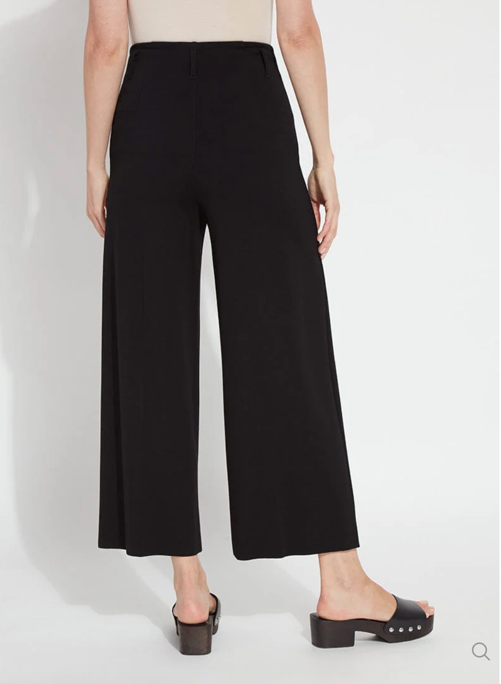 LYSSE HI WAIST CULOTTES PONTE CROP