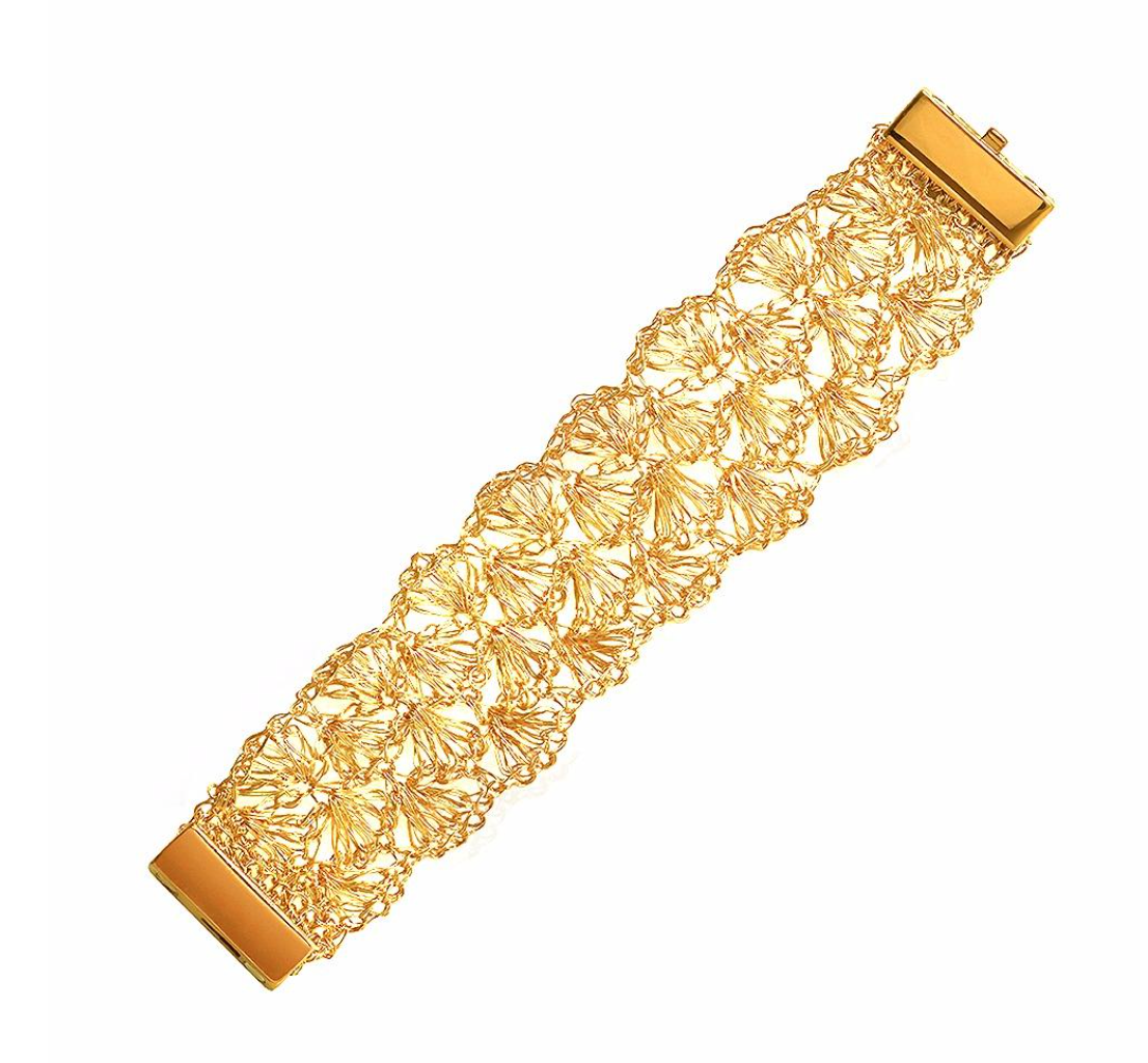 LAVISH SHELLS BRACELET GOLD