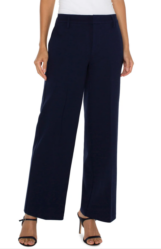 LIVERPOOL WIDE LEG TROUSER - 31 " INSEAM