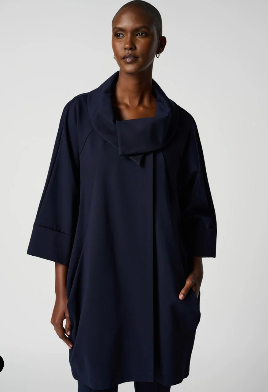 JOSEPH RIBKOFF CLASSIC COCOON COAT