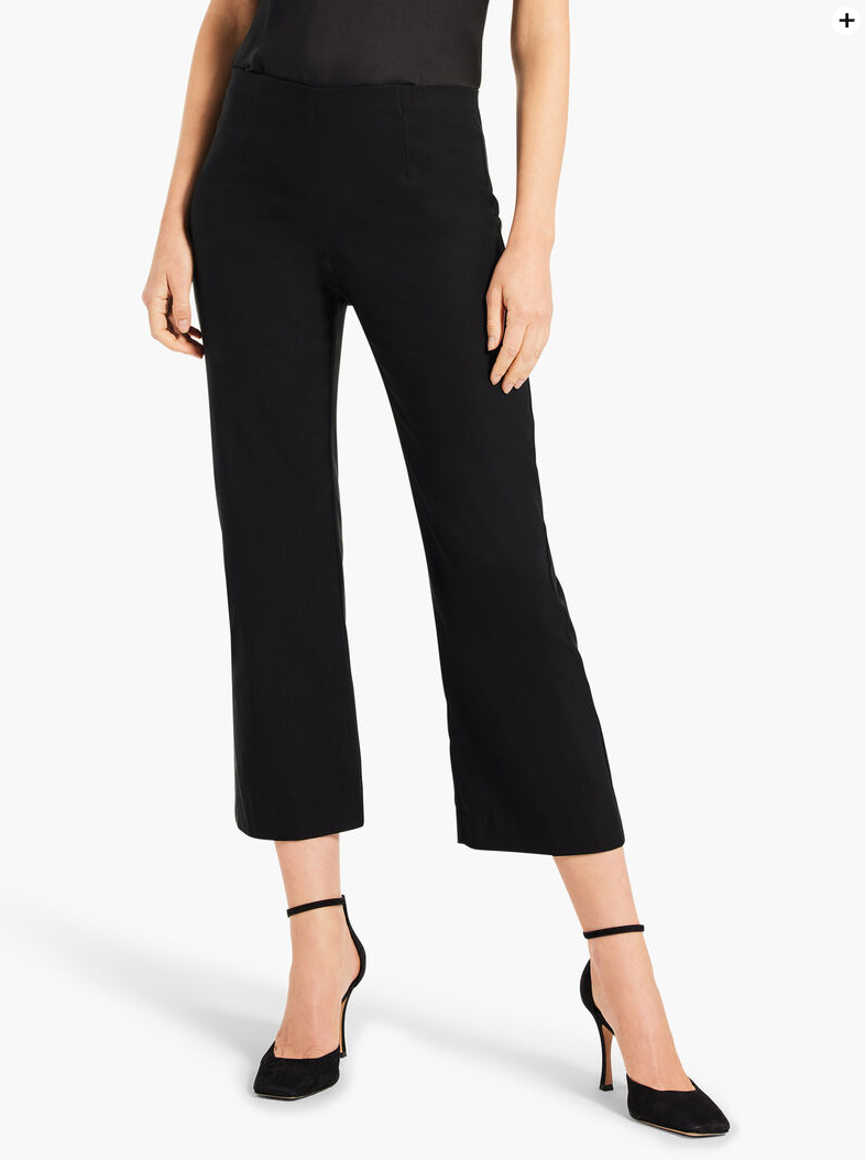 NIC+ZOE POLISHED WONDERSTRETCH WIDE-LEG CROP