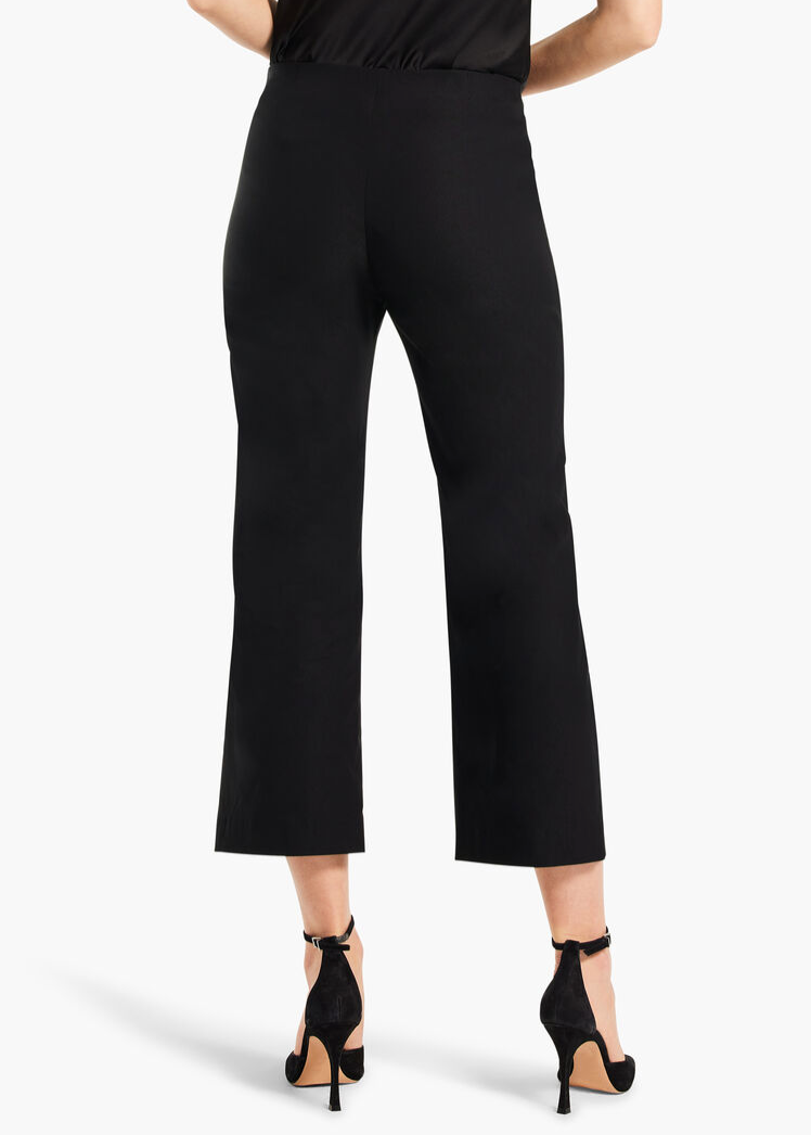 NIC+ZOE POLISHED WONDERSTRETCH WIDE-LEG CROP