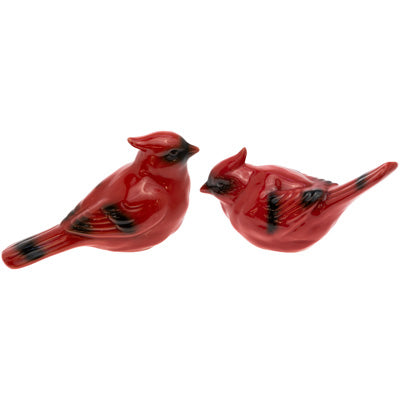 CERAMIC CARDINAL DECOR