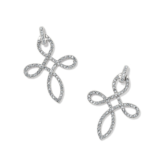 BRIGHTON ILLUMINA RIBBON POST DROP EARRINGS