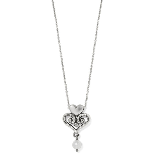 BRIGHTON ALCAZAR AMOR PEARL PENDANT NECKLACE