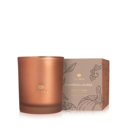 THYMES PUMPKIN LAUREL POURED CANDLE 6.5 OZ