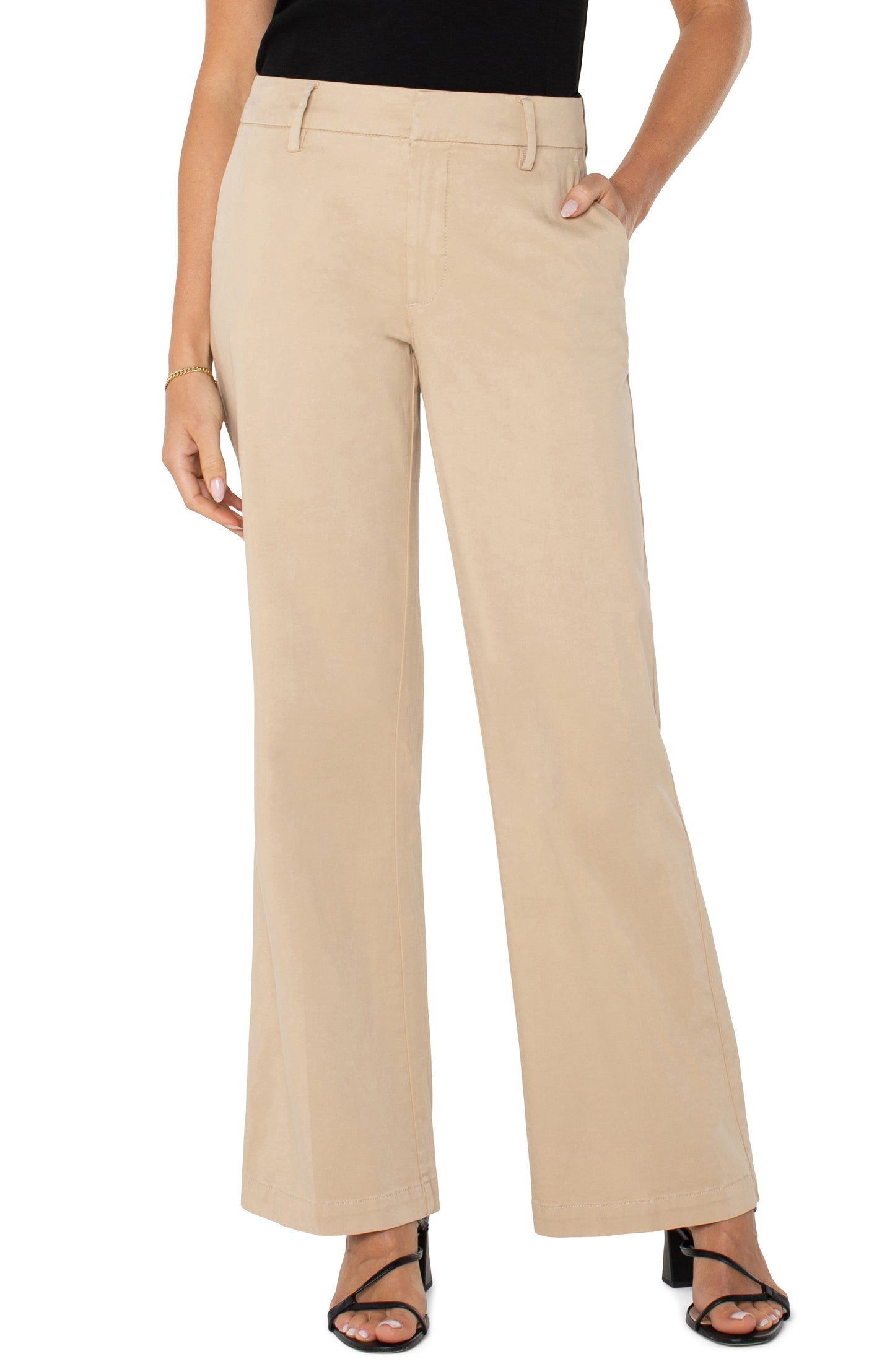 LIVERPOOL KELSEY WIDE LEG TROUSER 30" INSEAM