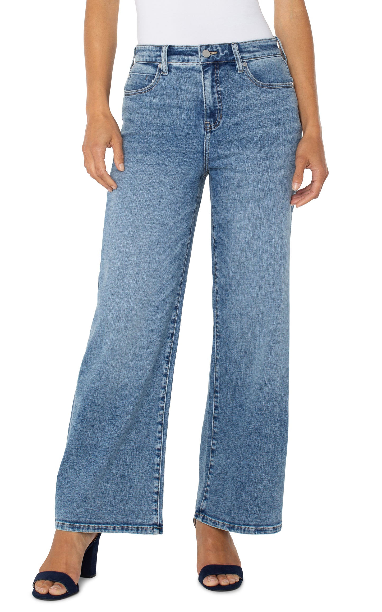 LIVERPOOL STRIDE HI-RISE WIDE LEG 30" INSEAM