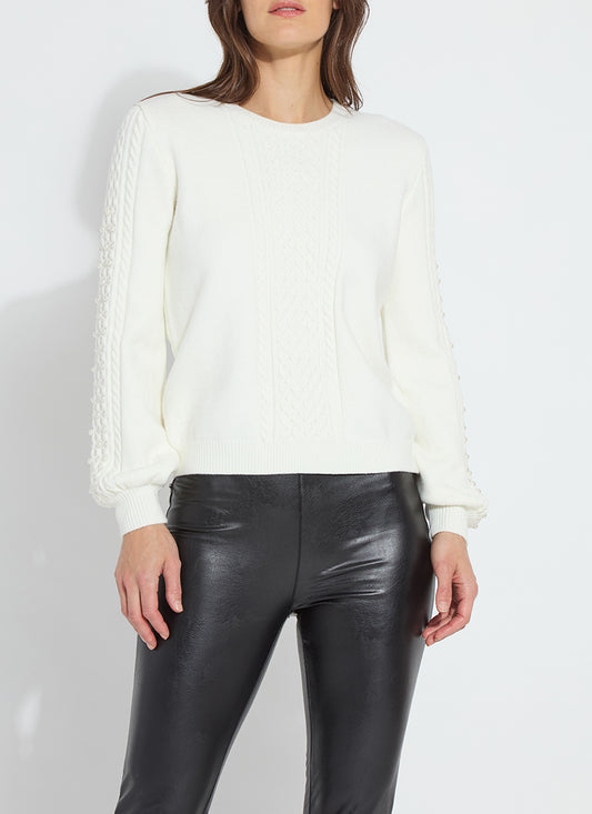 LYSSE LEANNA COZY PEARL SWEATER