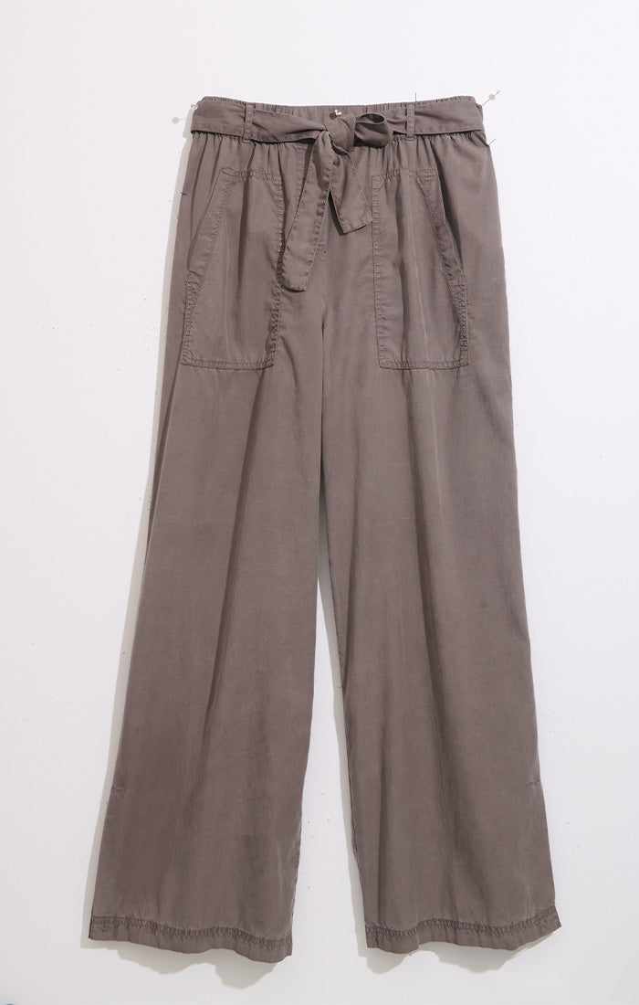 NIC+ZOE DRAPEY UTILITY WIDE LEG PANT 28"