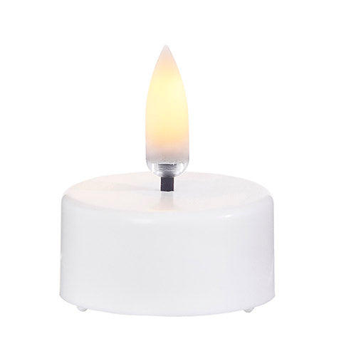 1.5" x 1.75" WHITE TEALIGHT CANDLE