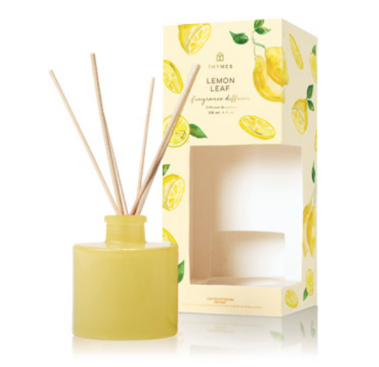 THYMES LEMON LEAF PETITE DIFFUSER 4 OZ.