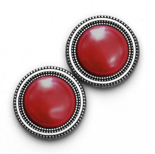 RUBY RED MAGNETIC CLIPS